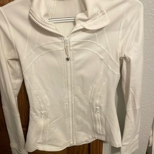 Lululemon white define jacket